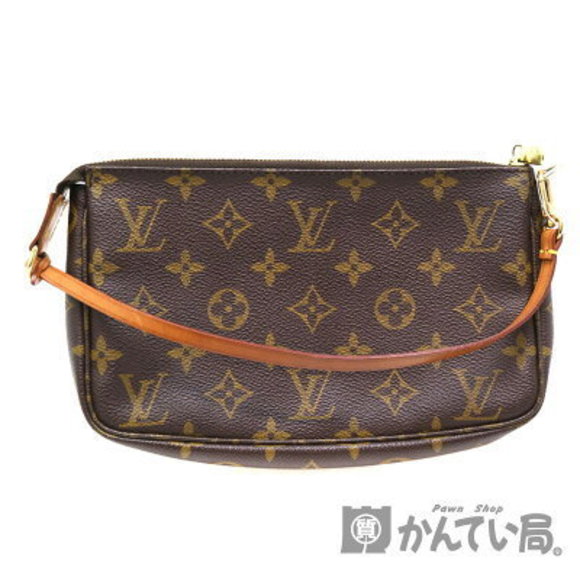 Louis Vuitton Pochette Accessoires Accessory Pouch Monogram Brown LV - Picture 1 of 6